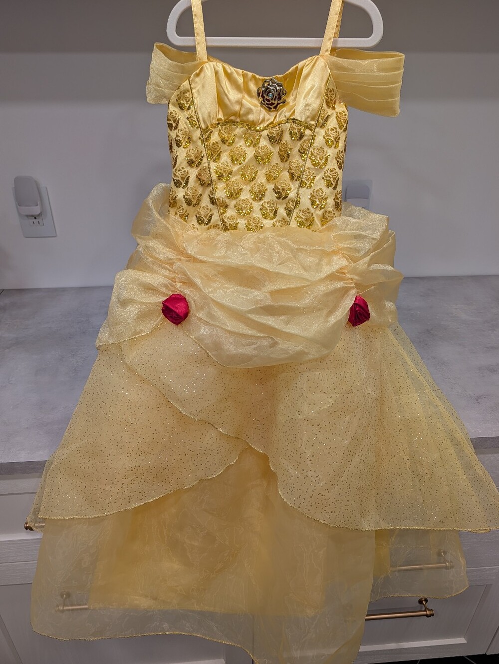 Disney Belle Dress, Beauty And The Beast, Size 7/8 - Picture 6 of 6